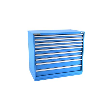 CHAMPION TOOL STORAGE Modular Tool Cabinet, 9 Drawer, Blue, Steel, 47 in W x 28-1/2 in D x 41-3/4 in H E18000902ILCFTB-BB